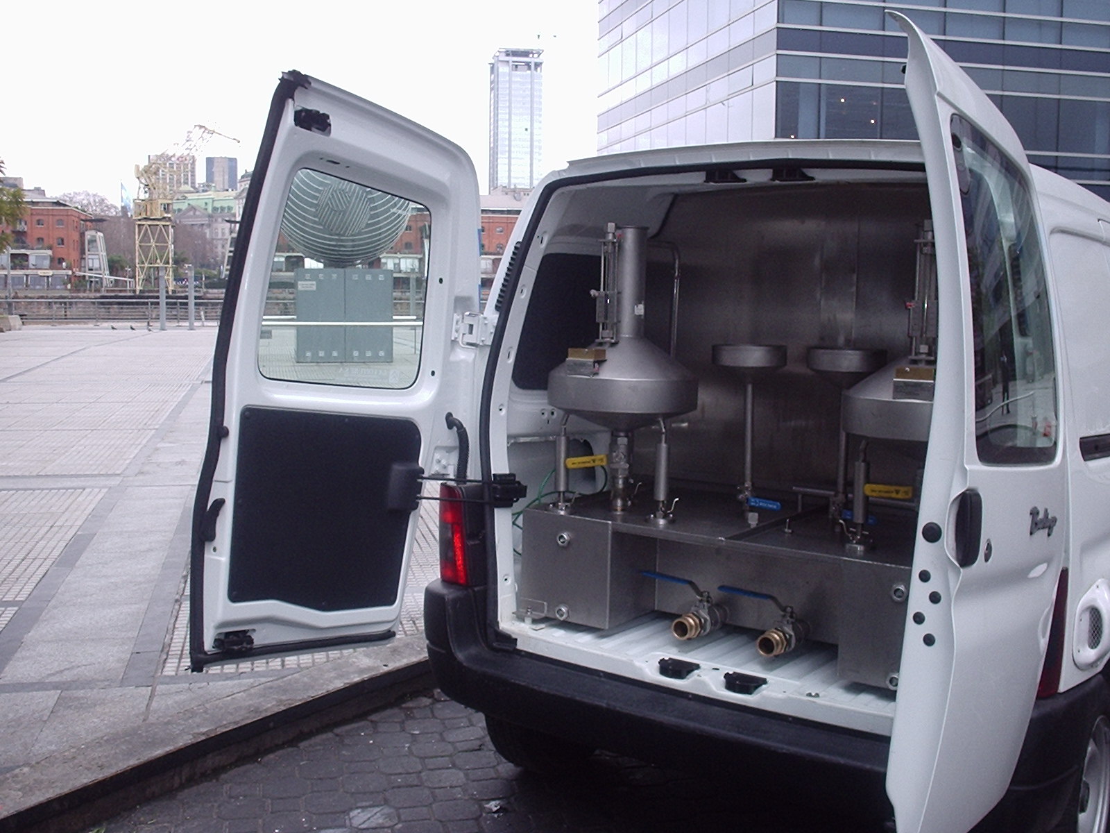 Rear-loading prover access